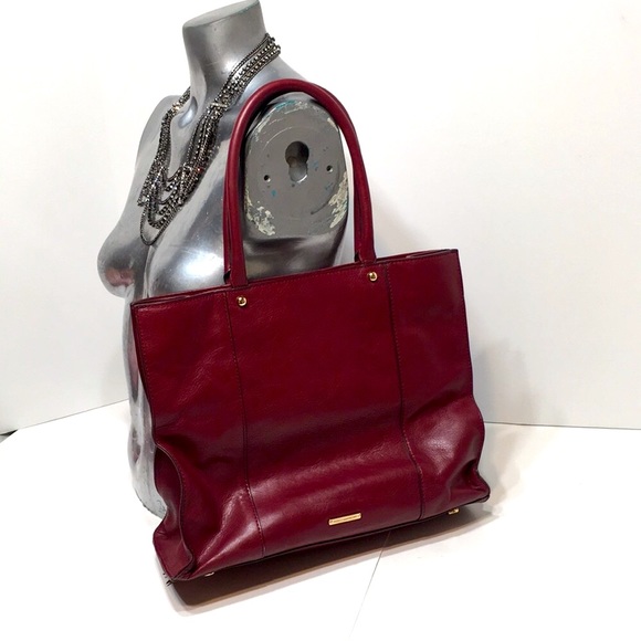 Burgundy tote Rebecca Minkoff 14 by 11 by 5 - Picture 4 of 15